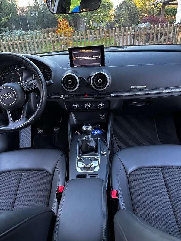 Usata Audi A3 Ambiente 116 CV (85 kW) 2018 Bianco Berlina