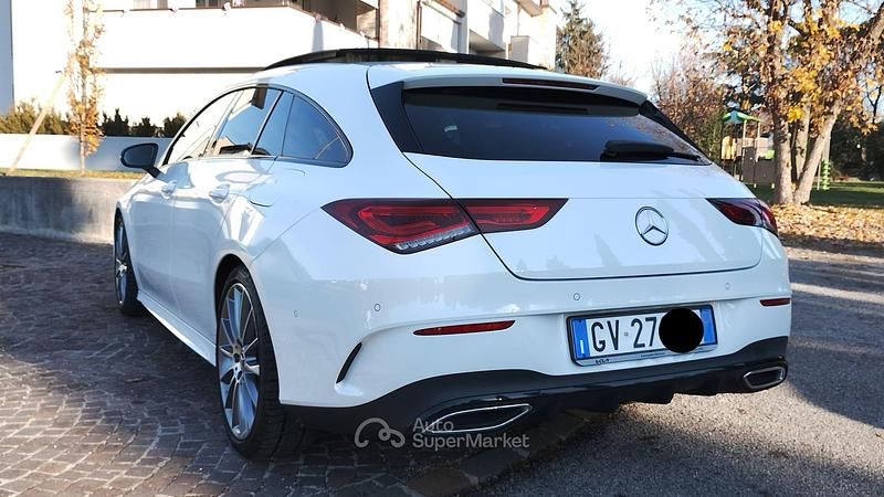 Usata Mercedes CLA200 AMG 163 CV (119 kW) 2022 Bianco Berlina