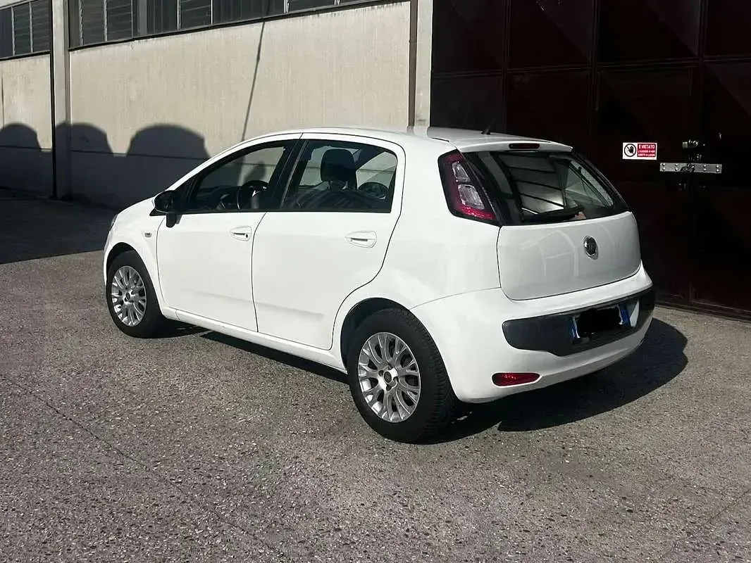 Usata Fiat Punto Evo Active 75 CV (55 kW) 2011 Bianco Utilitaria