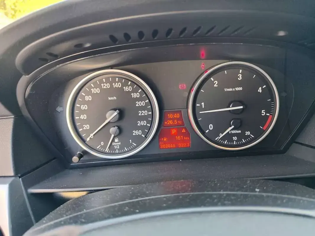 Usata BMW 520 163 CV (119 kW) 2008 Grigio Station wagon