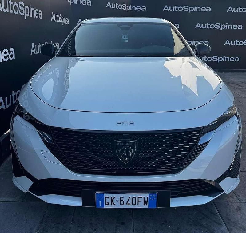 Usata Peugeot 308 GT 131 CV (96 kW) 2022 Bianco Utilitaria