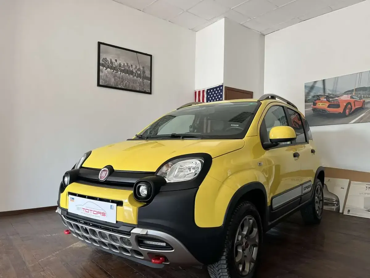 Usata Fiat Panda Cross Cross 90 CV (66 kW) 2018 Giallo Utilitaria