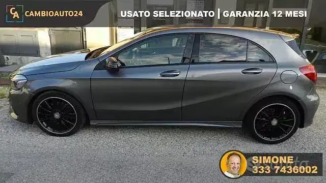 Usata Mercedes A250 Premium 211 CV (155 kW) 2015 Grigio Utilitaria