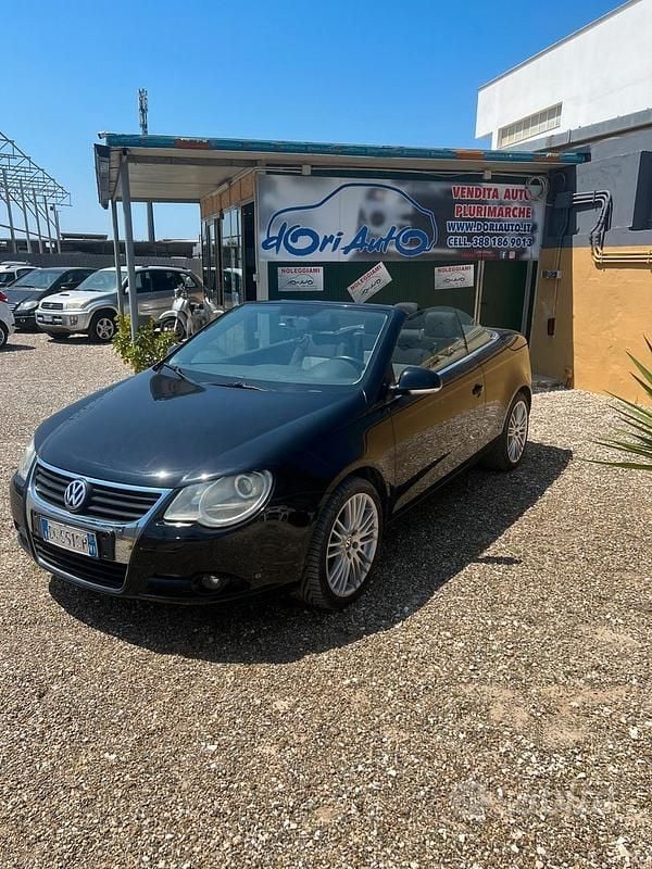 Begagnad VW Eos 140 HK (102 kW) 2007 Svart Cab