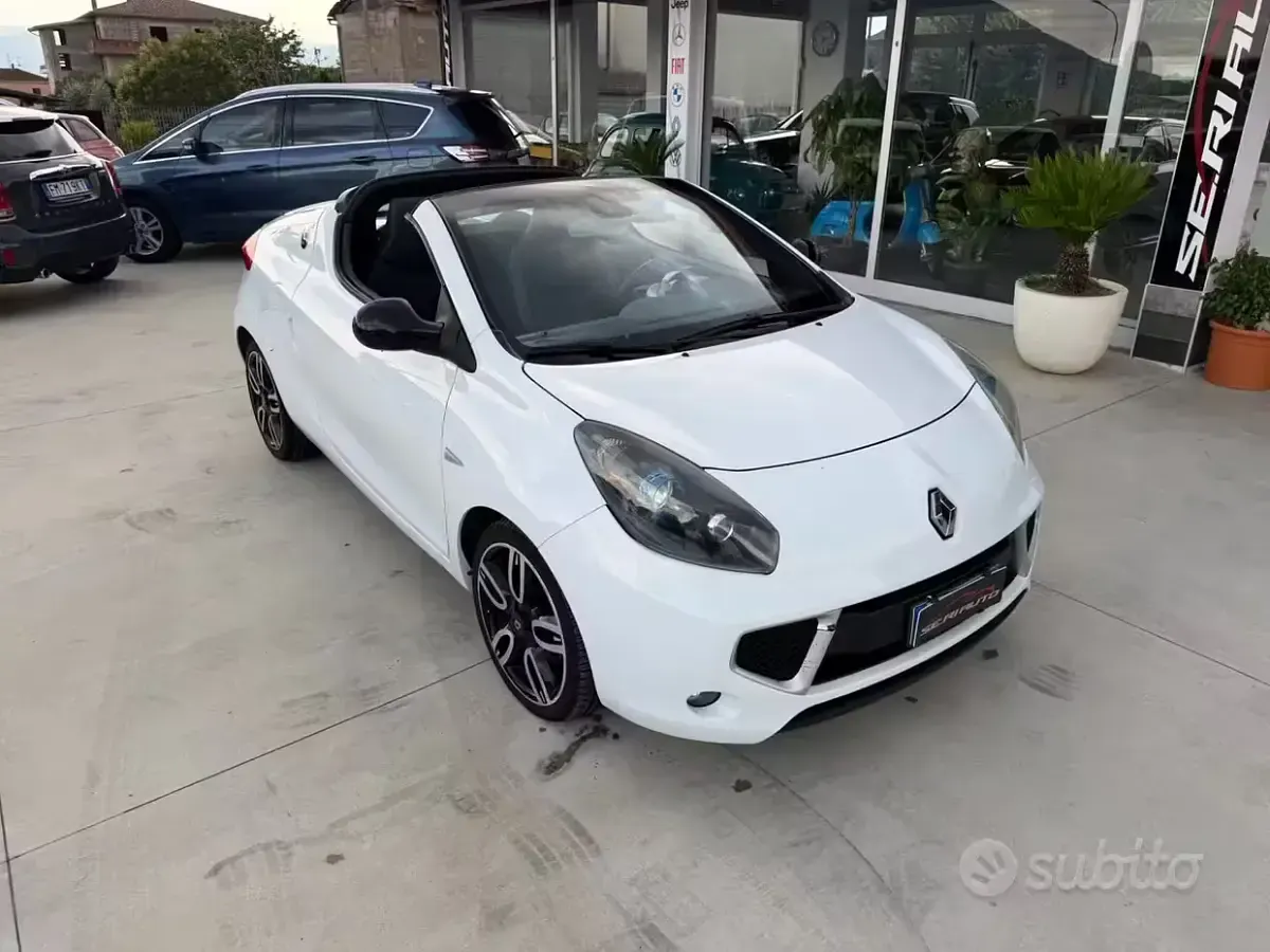 Usata Renault Wind 100 CV (73 kW) 2011 Bianco Cabrio