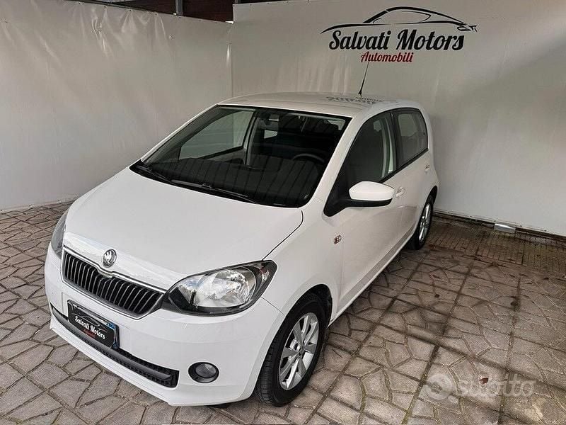 Usata Skoda Citigo Elegance 60 CV (44 kW) 2013 Bianco Utilitaria