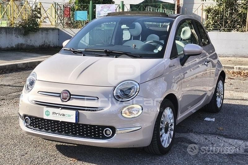 Nero Usata 2021 Fiat 500C Dolcevita Cabrio | 13.590 € (Cara) - Immagine 1/4