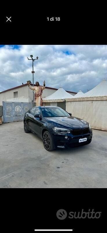 Usata BMW X6 575 CV (422 kW) 2015 Nero SUV