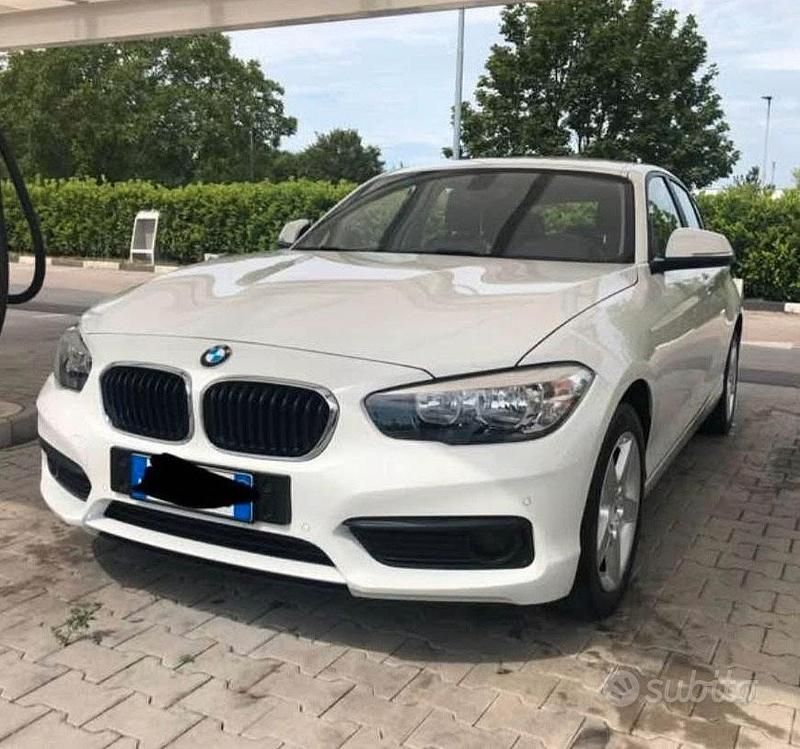 Usata BMW 116 2014 Bianco Utilitaria