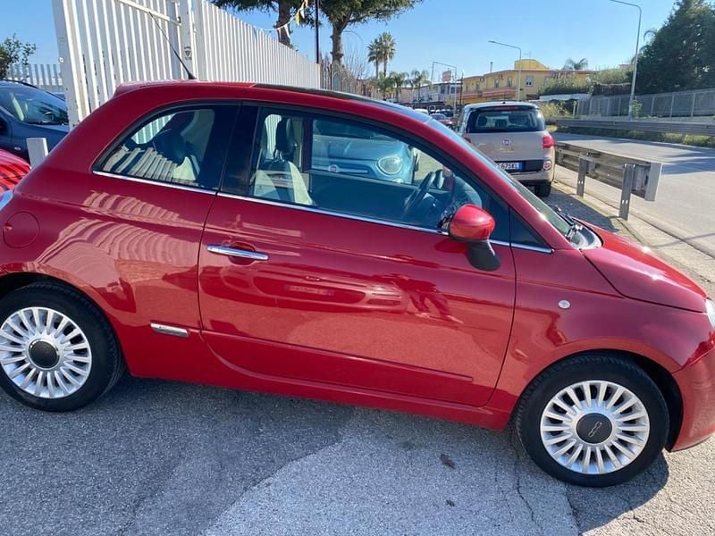 Usata Fiat 500 Lounge 95 CV (69 kW) 2011 Rosso Berlina
