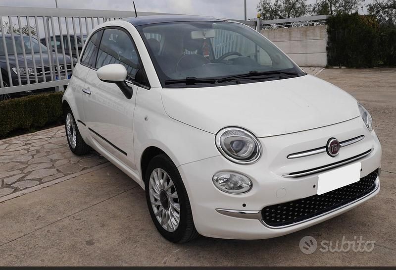 Usata Fiat 500 Lounge 69 CV (50 kW) 2017 Bianco Berlina