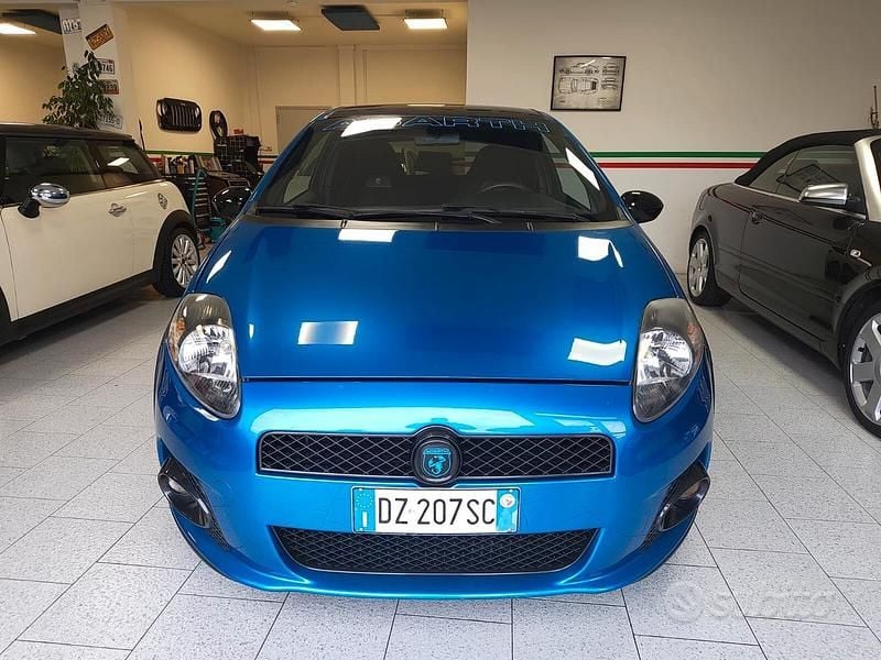 Usata Abarth Grande Punto 155 CV (114 kW) 2010 Blu Utilitaria