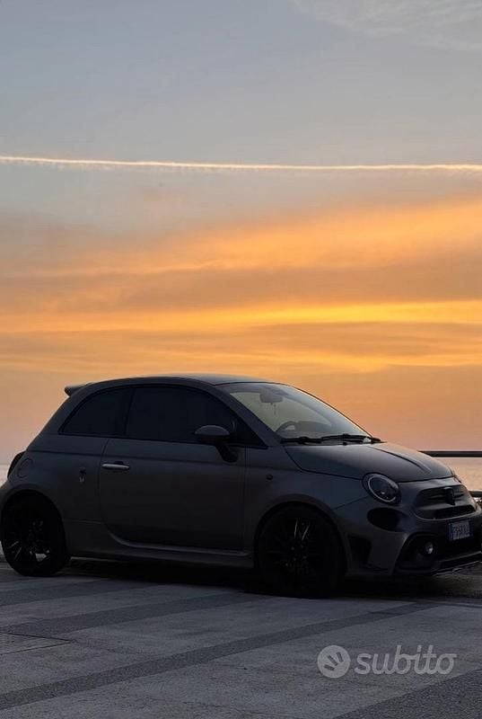 Usata Fiat 500 Abarth 135 CV (99 kW) 2018 Grigio Utilitaria