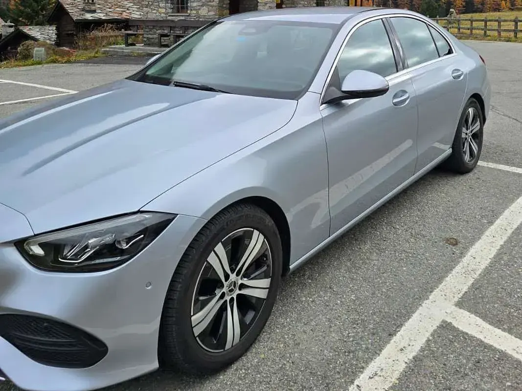 Usata Mercedes C200 184 CV (135 kW) 2022 Argento Berlina