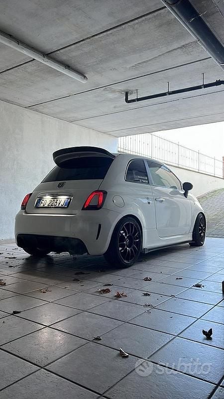Usata Abarth 595 250 CV (183 kW) 2016 Bianco Utilitaria