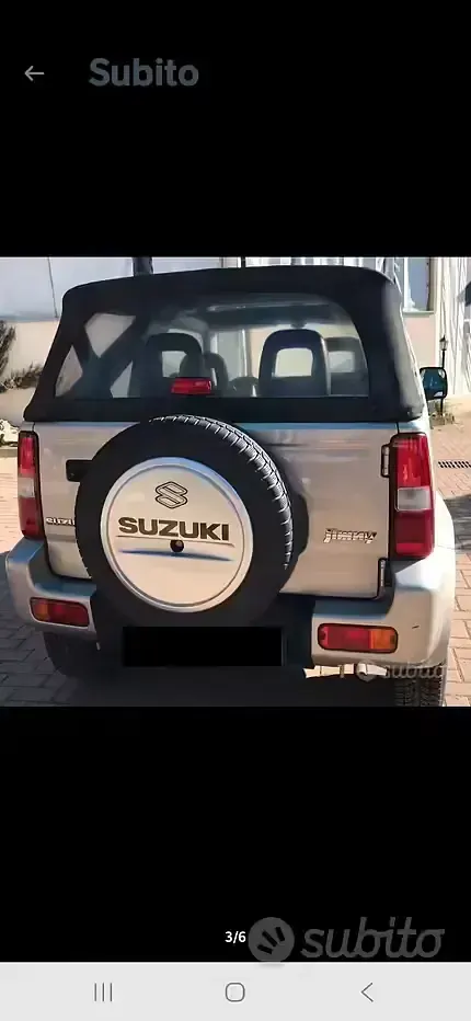 Usata Suzuki Jimny 80 CV (58 kW) 2004 Grigio SUV