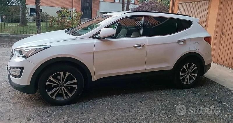 Usata Hyundai Santa Fe 150 CV (110 kW) 2014 Bianco SUV