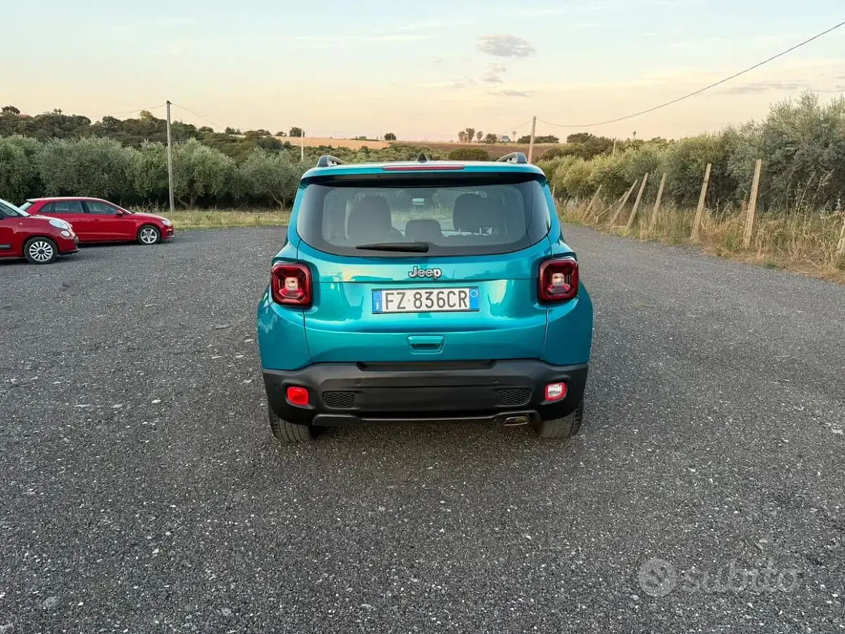 Usata Jeep Renegade Night Eagle 120 CV (88 kW) 2019 Verde SUV