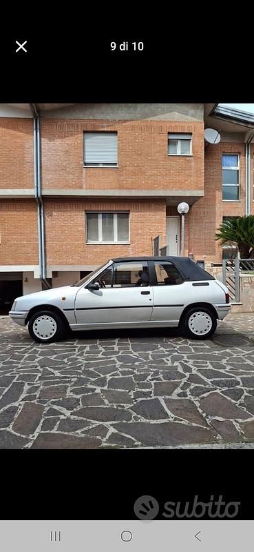 Usata Peugeot 205 1993 Bianco Cabrio