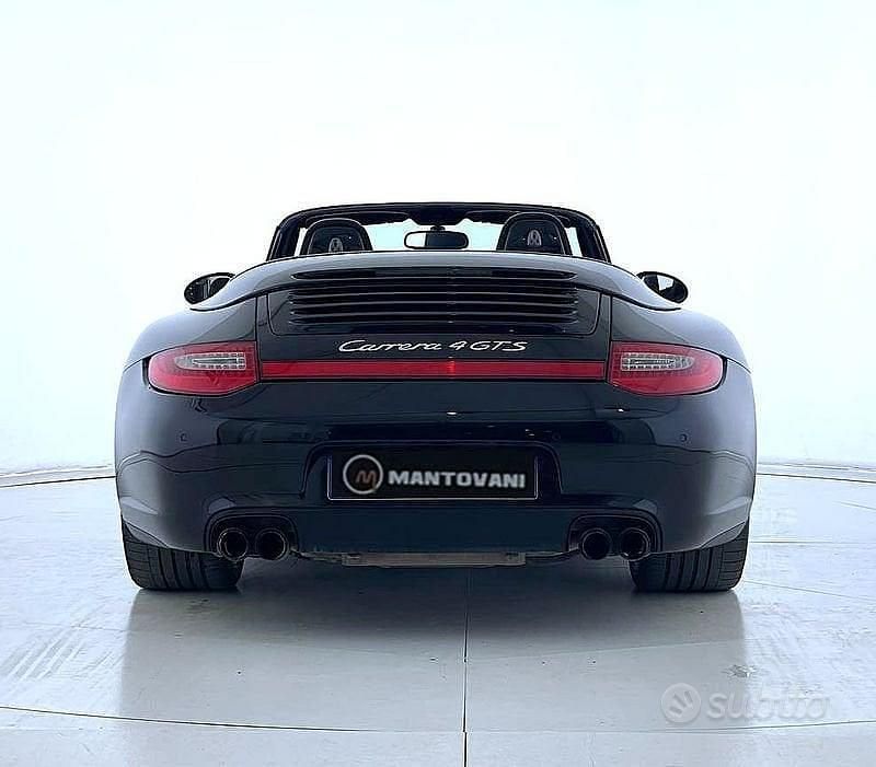 Usata Porsche 911 Carrera 4 Cabriolet 408 CV (300 kW) 2012 Nero Cabrio