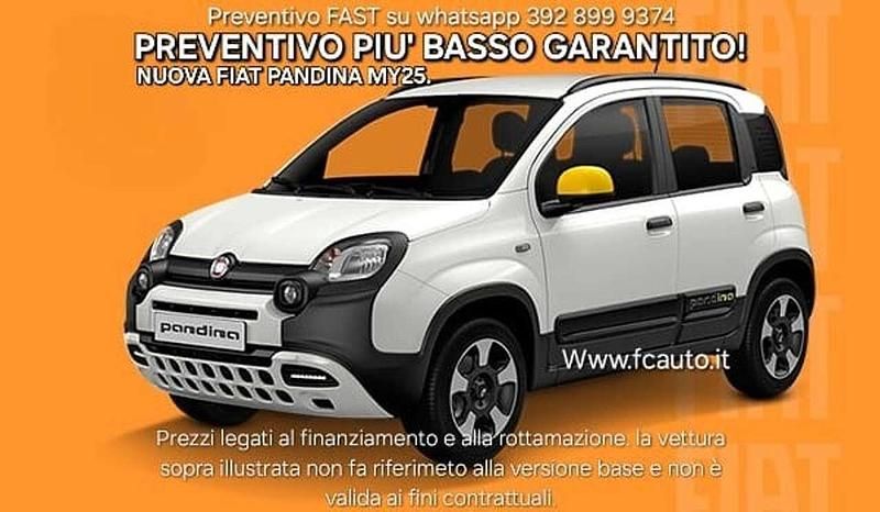 Nuova Fiat Panda S 71 CV (52 kW) 2025 Giallo Utilitaria