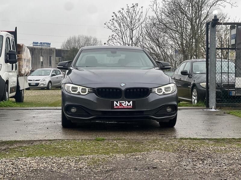 Usata BMW 420 Sport Line 190 CV (139 kW) 2015 Grigio Coupé