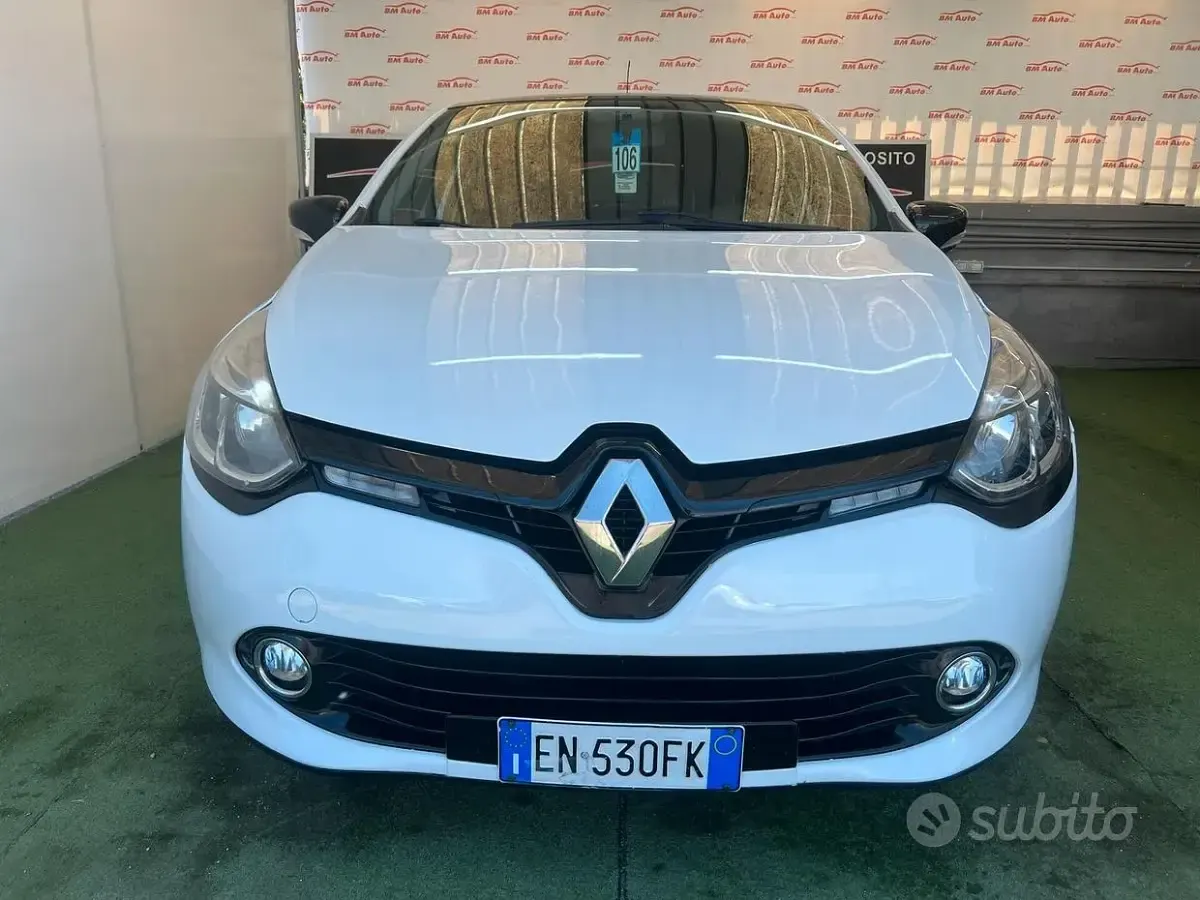 Usata Renault Clio IV 72 CV (52 kW) 2014 Bianco Berlina