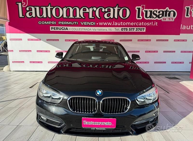 Usata BMW 116 116 CV (85 kW) 2019 Nero Utilitaria