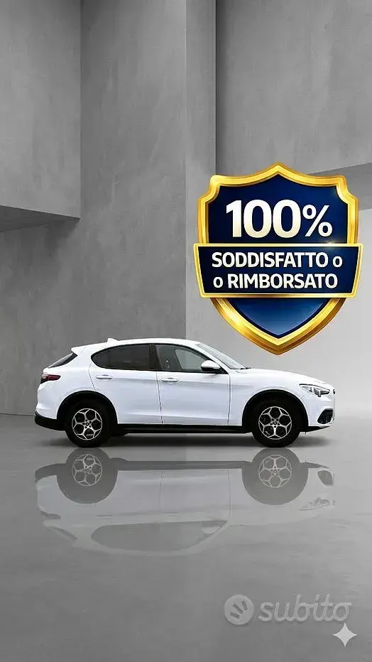 Usata Alfa Romeo Stelvio 190 CV (139 kW) 2022 Bianco SUV