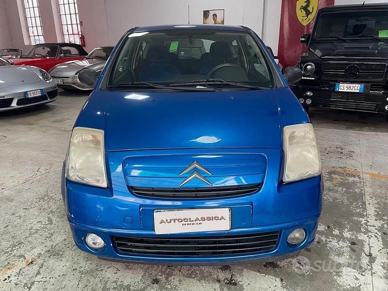 Usata Citroën C2 Elegance 59 CV (43 kW) 2008 Blu Utilitaria
