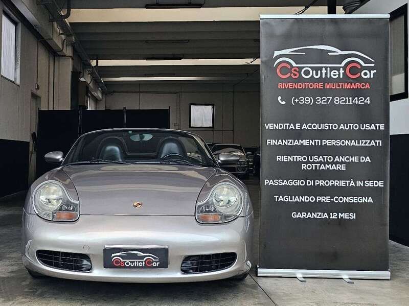 Usata Porsche Boxster 220 CV (161 kW) 2001 Grigio Cabrio