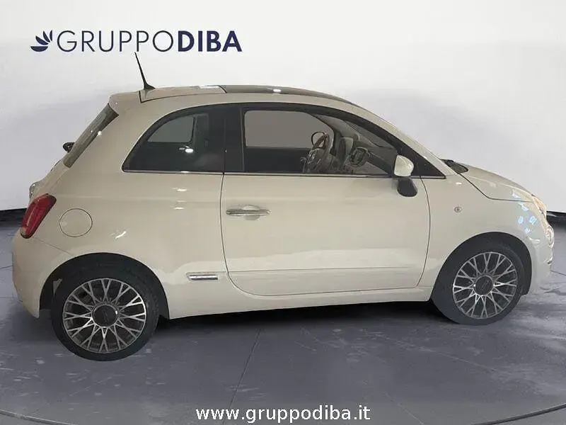 Usata Fiat 500 Lounge 69 CV (50 kW) 2017 Argento Berlina
