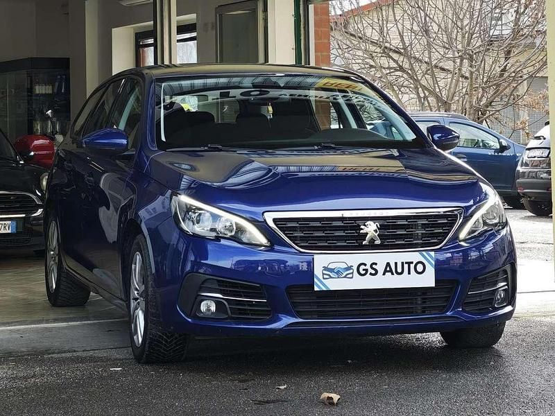 Blu/azzurro Usata 2019 Peugeot 308 SW GT-line Station wagon | 8900 € (Super prezzo) - Immagine 1/4