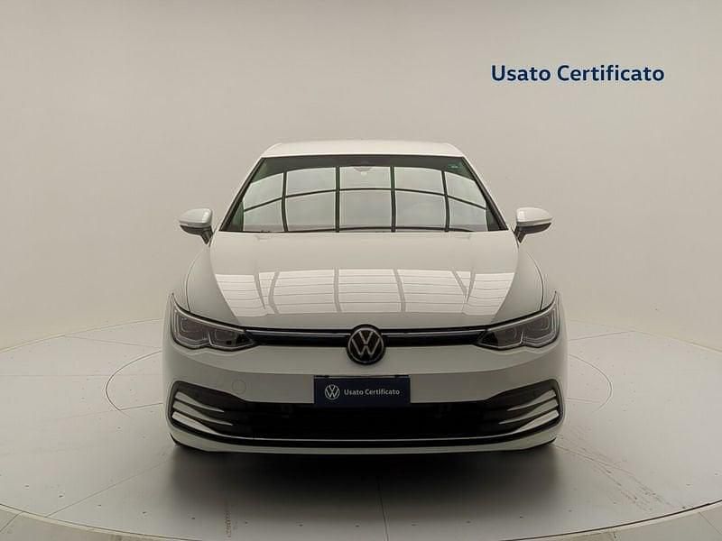 Usata VW Golf VIII Style 150 CV (110 kW) 2022 Bianco Utilitaria