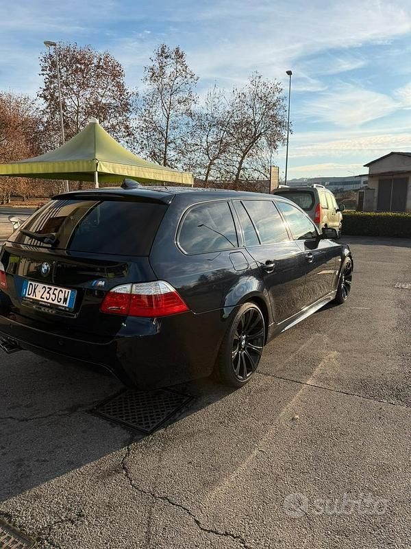 Usata BMW 530 M Sport 2007 Blu Station wagon