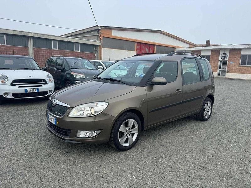 Usata Skoda Roomster GreenLine 75 CV (55 kW) 2014 Bronzo Monovolume