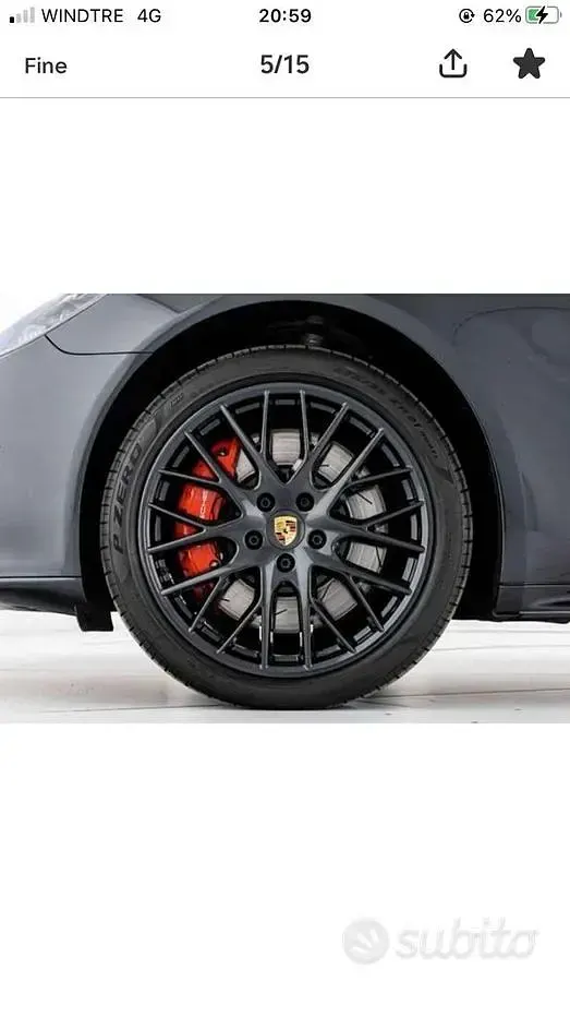 Usata Porsche Panamera Turbo Sport Turismo Sport Turismo 550 CV (404 kW) 2018 Station wagon