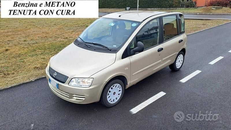 Usata Fiat Multipla 103 CV (75 kW) 2010 Beige Monovolume