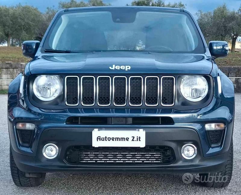 Usata Jeep Renegade Longitude 120 CV (88 kW) 2020 Blu SUV