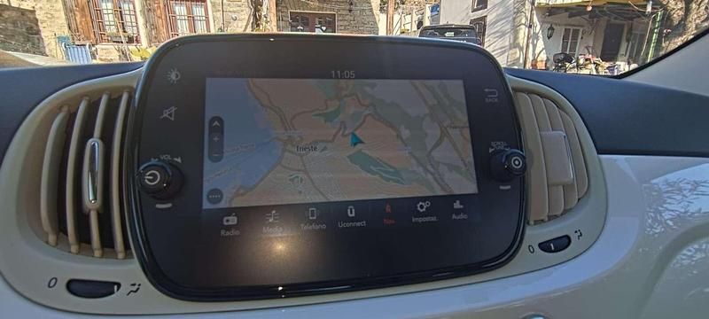 Usata Fiat 500 Dolcevita 105 CV (77 kW) 2018 Bianco Utilitaria