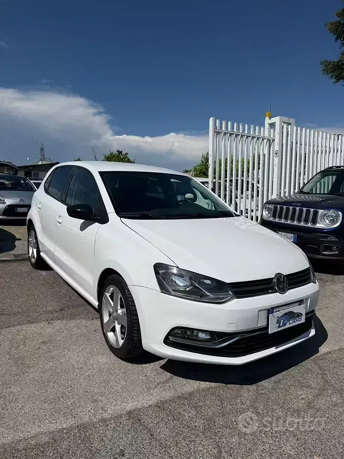 Usata VW Polo Trendline 60 CV (44 kW) 2017 Bianco Berlina