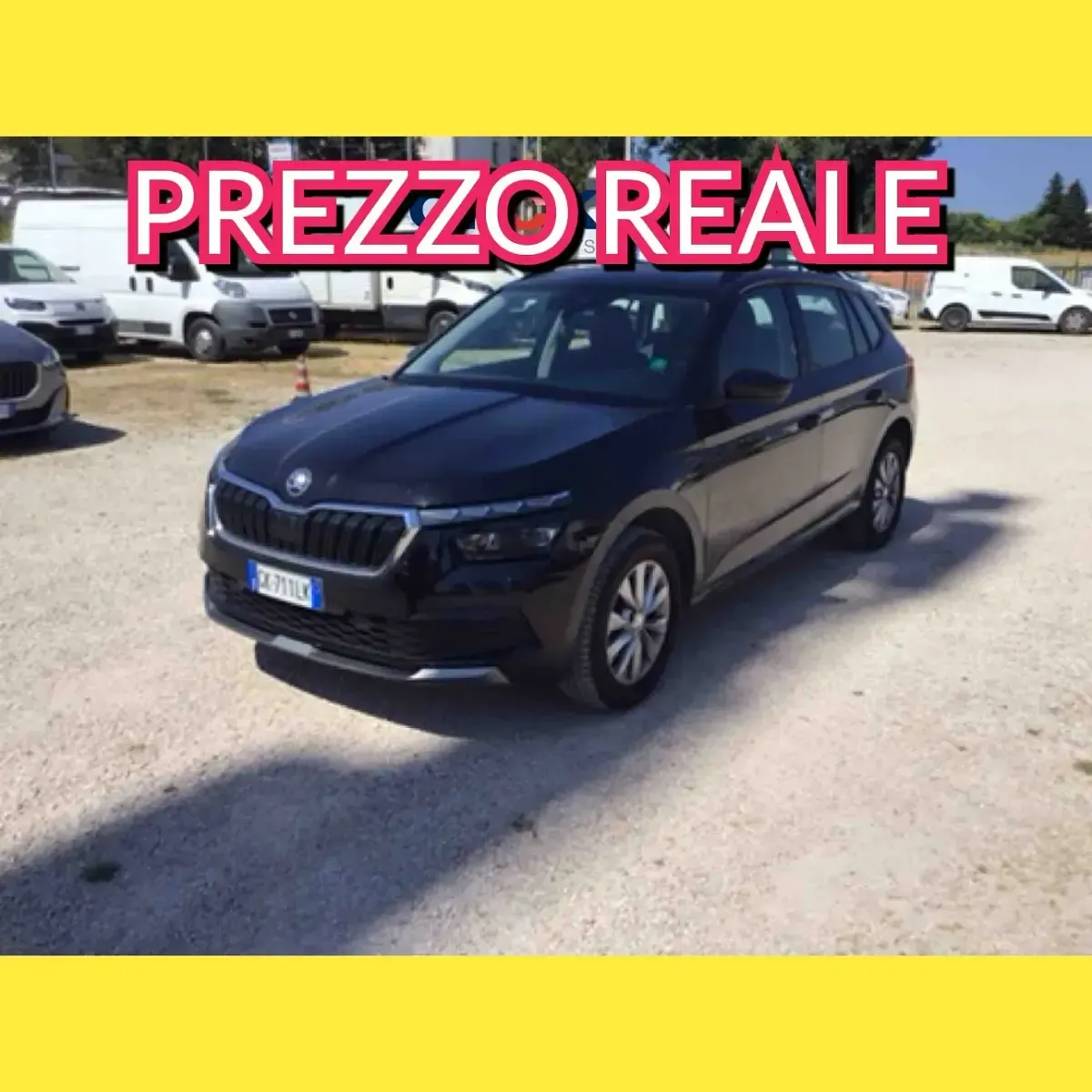 Usata Skoda Kamiq Ambition 110 CV (80 kW) 2022 Nero SUV