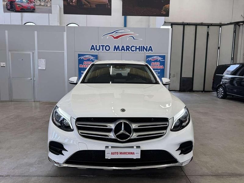 Usata Mercedes GLC250 204 CV (150 kW) 2019 Bianco SUV
