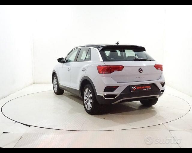 Usata VW T-Roc Style 110 CV (80 kW) 2021 Bianco SUV