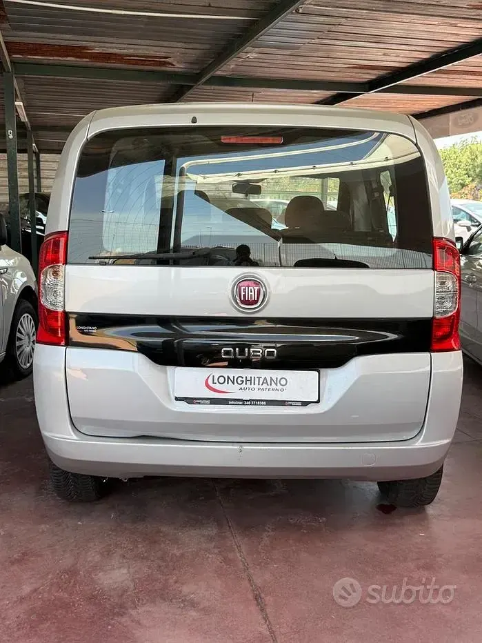 Usata Fiat Qubo Dynamic 95 CV (69 kW) 2017 Grigio Monovolume