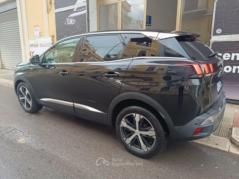 Usata Peugeot 3008 GT-line 120 CV (88 kW) 2017 Nero Berlina