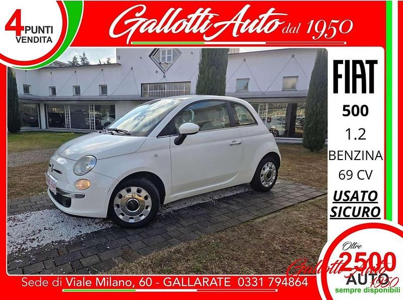 Bianco Usata 2012 Fiat 500 Tre volumi | 7990 € (Buon prezzo) - Immagine 1/4