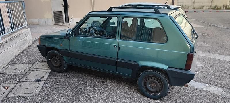Usata Fiat Panda Young 39 CV (28 kW) 2000 Verde Utilitaria
