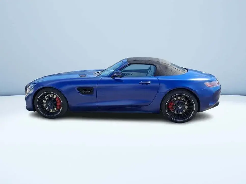 Usata Mercedes AMG GT AMG 557 CV (409 kW) 2020 Blu Cabrio