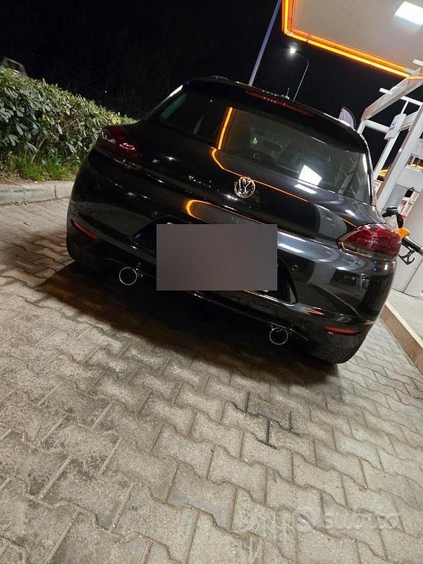 Usata VW Scirocco 200 CV (147 kW) 2008 Nero Coupé